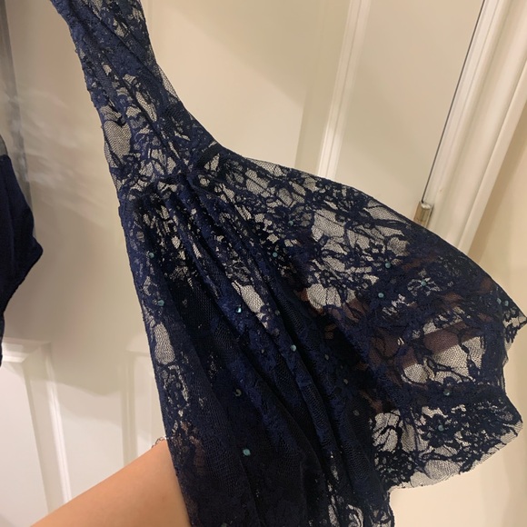 Custom Contemporary Dance Leotard With Bell Sleeves - Picture 3 of 4